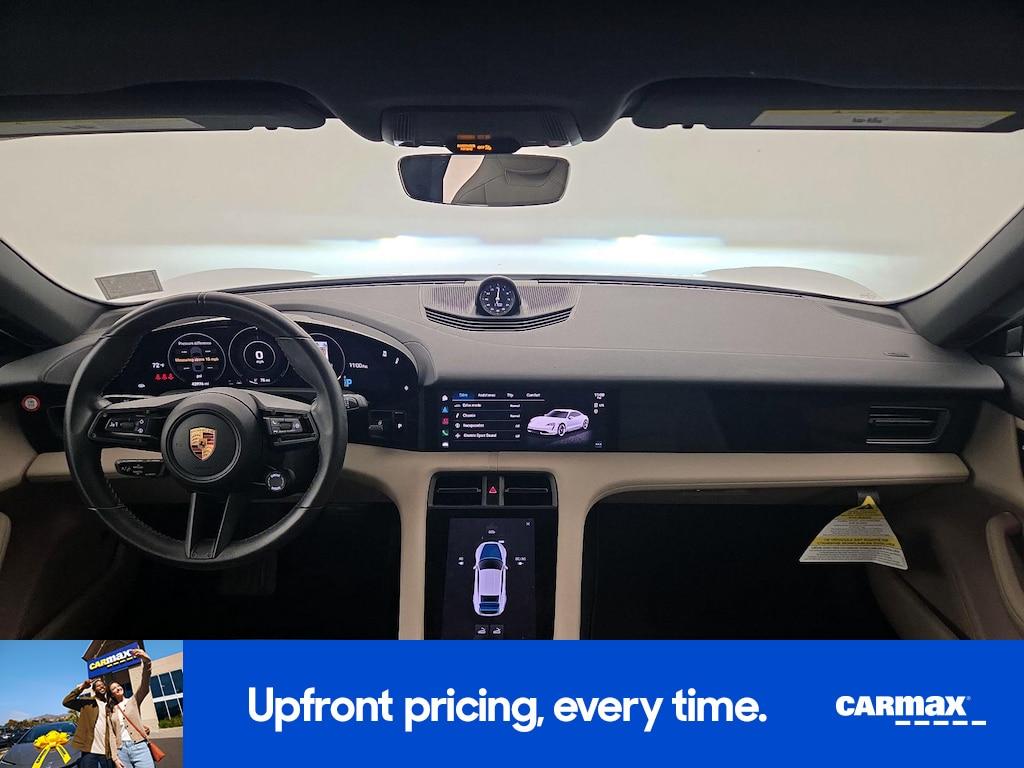 used 2022 Porsche Taycan car, priced at $53,998