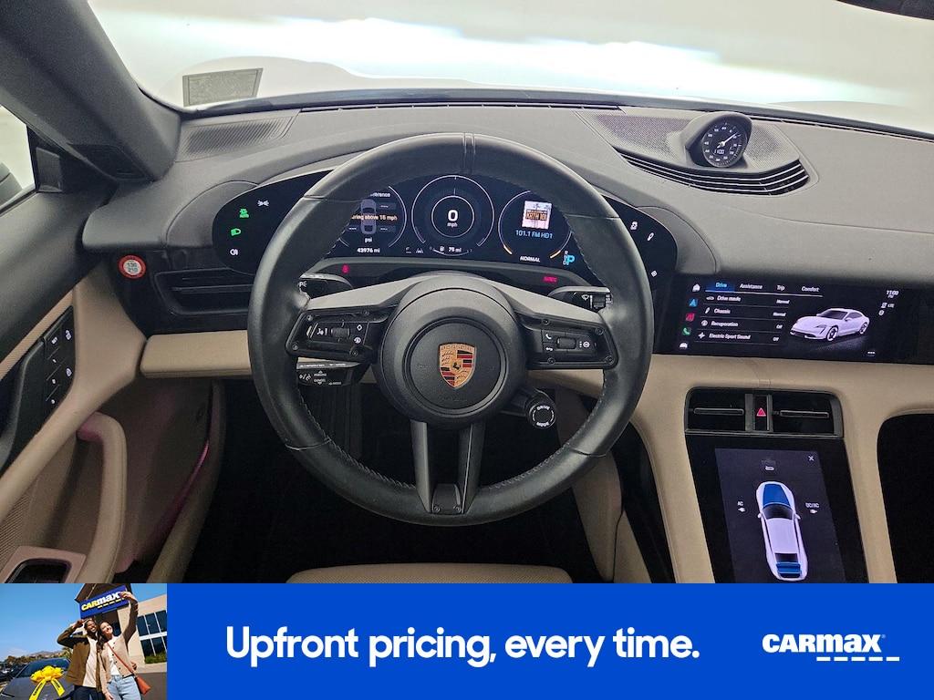 used 2022 Porsche Taycan car, priced at $53,998