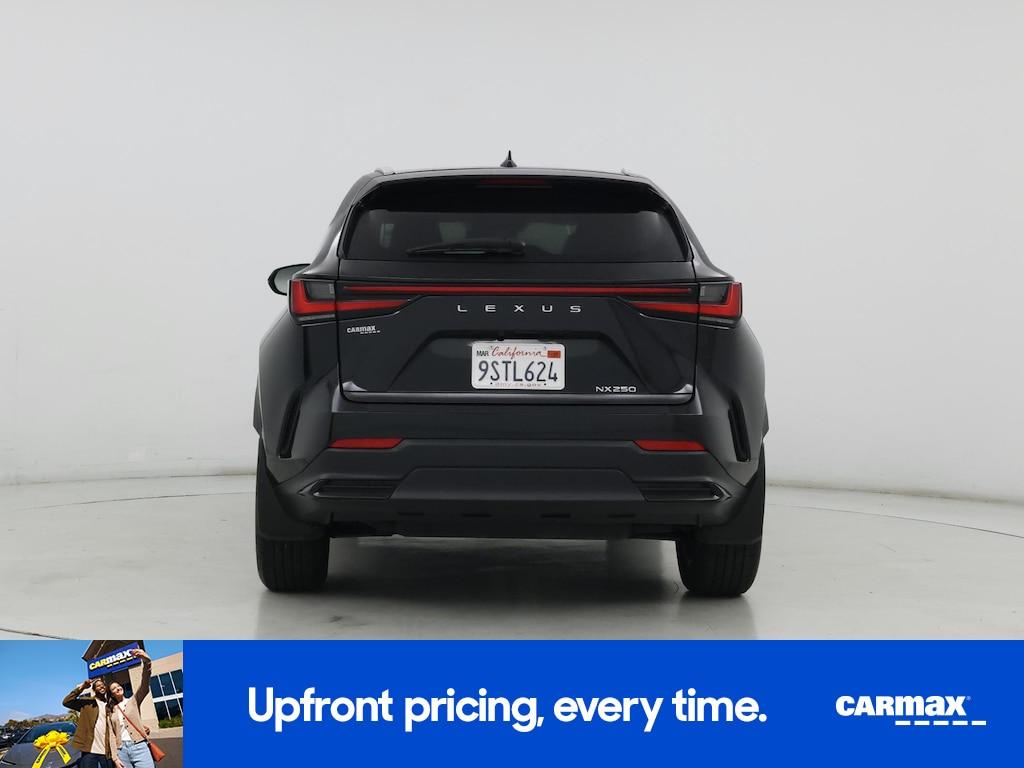 used 2025 Lexus NX 250 car, priced at $39,998