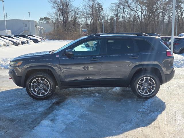 used 2021 Jeep Cherokee car, priced at $22,981