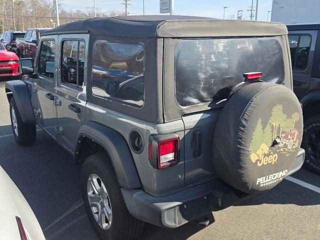 used 2022 Jeep Wrangler Unlimited car, priced at $28,312