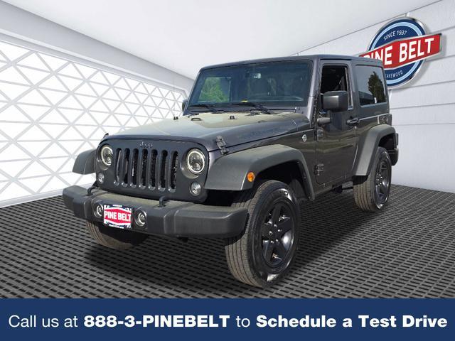 used 2016 Jeep Wrangler car, priced at $20,579