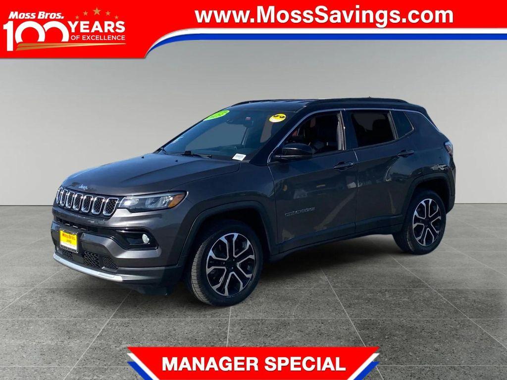 used 2023 Jeep Compass car, priced at $19,500