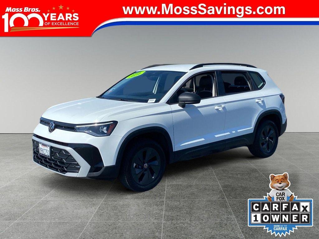 used 2025 Volkswagen Taos car, priced at $26,827