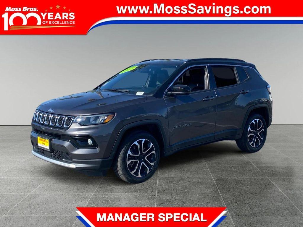 used 2023 Jeep Compass car, priced at $24,500