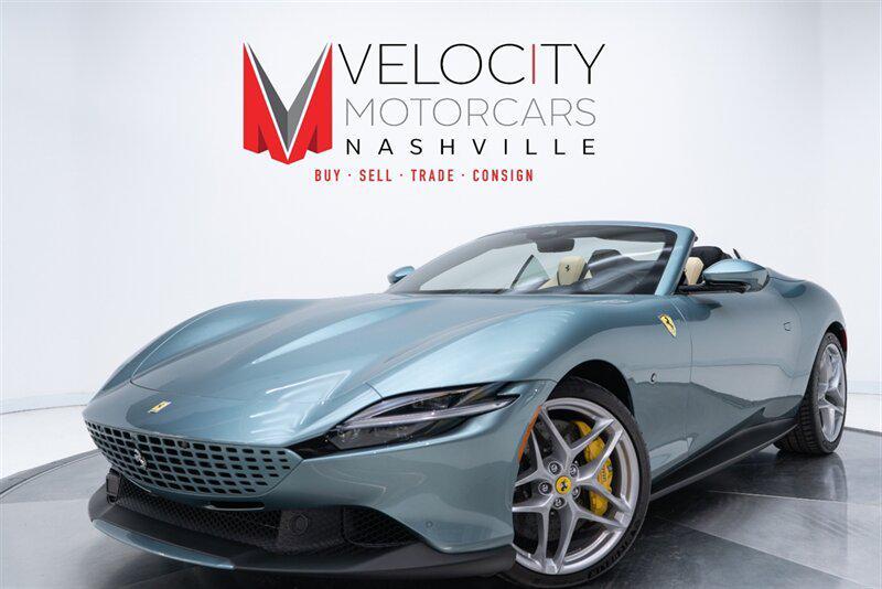used 2025 Ferrari Roma Spider car, priced at $329,995