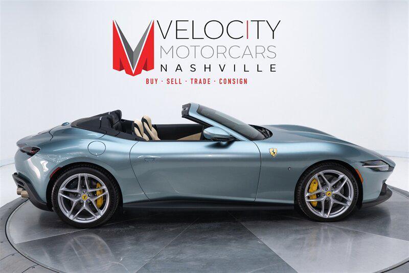 used 2025 Ferrari Roma Spider car, priced at $329,995
