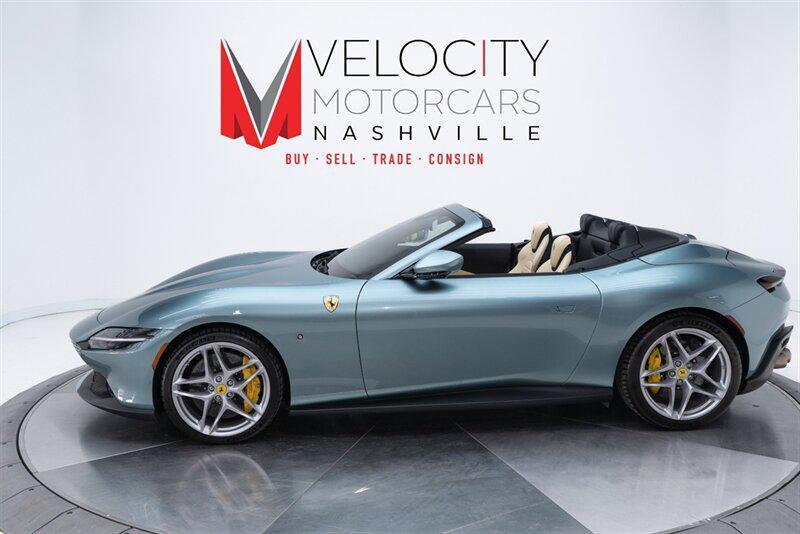 used 2025 Ferrari Roma Spider car, priced at $329,995