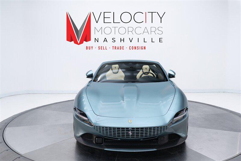 used 2025 Ferrari Roma Spider car, priced at $329,995