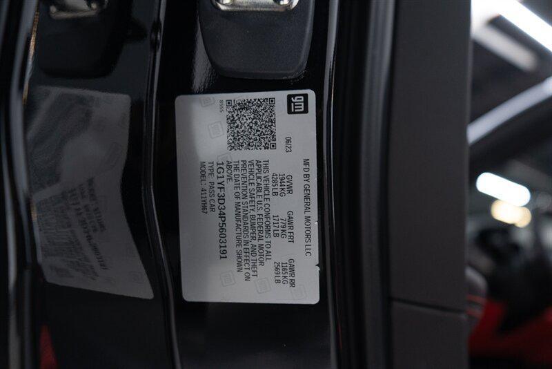 used 2023 Chevrolet Corvette car, priced at $119,995