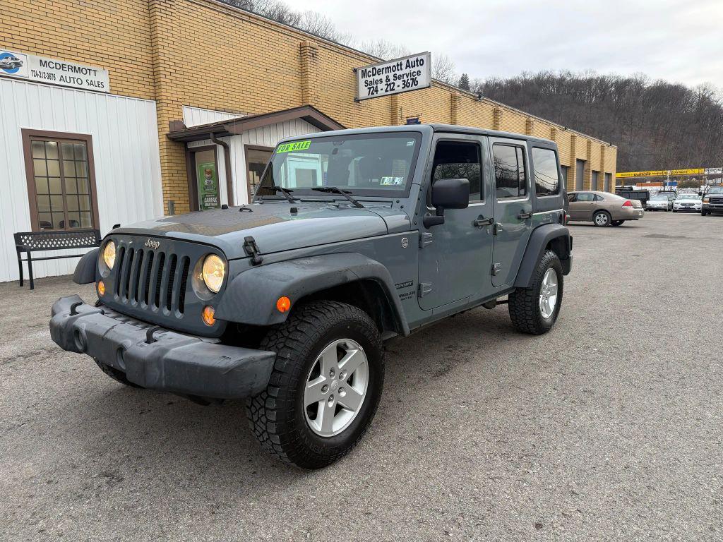 used 2015 Jeep Wrangler Unlimited car, priced at $14,395