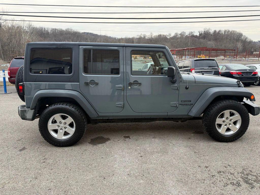 used 2015 Jeep Wrangler Unlimited car, priced at $14,395