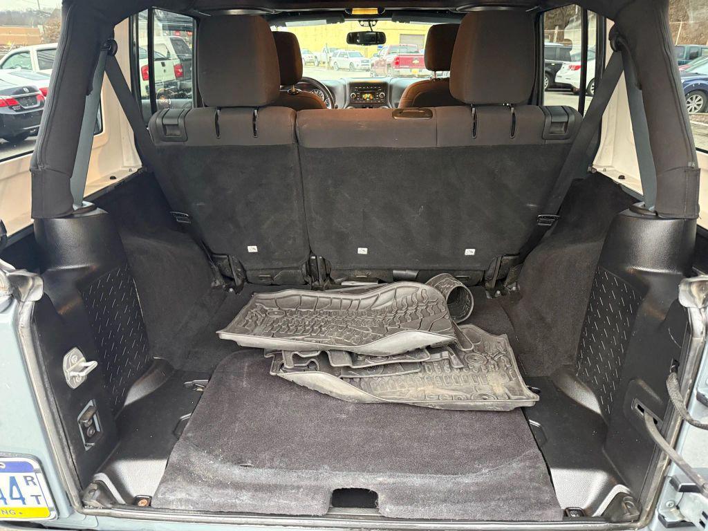 used 2015 Jeep Wrangler Unlimited car, priced at $14,395