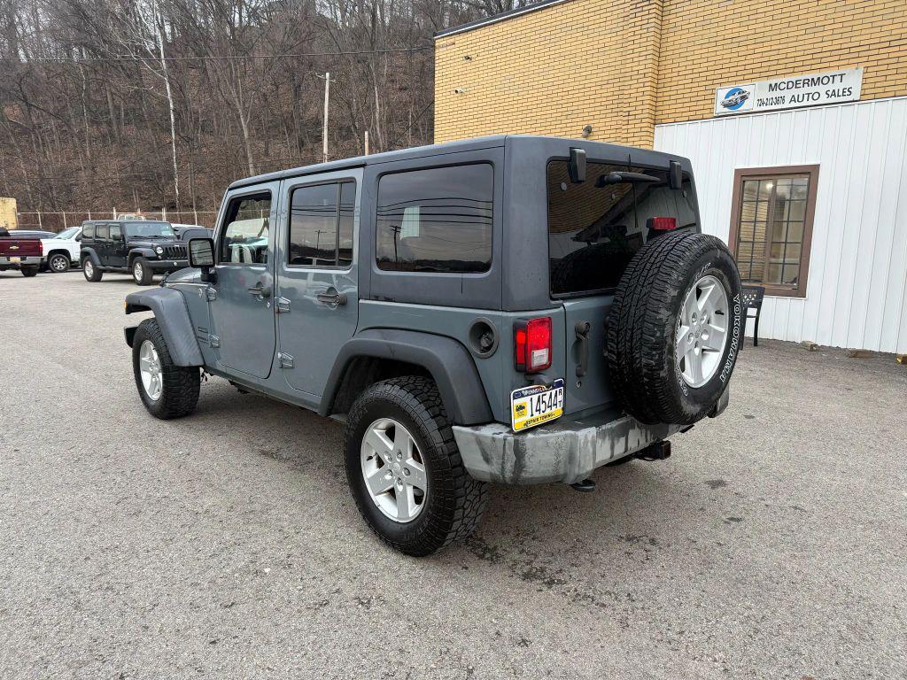 used 2015 Jeep Wrangler Unlimited car, priced at $14,395