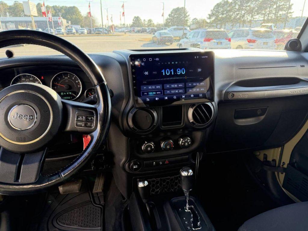 used 2013 Jeep Wrangler Unlimited car, priced at $14,267