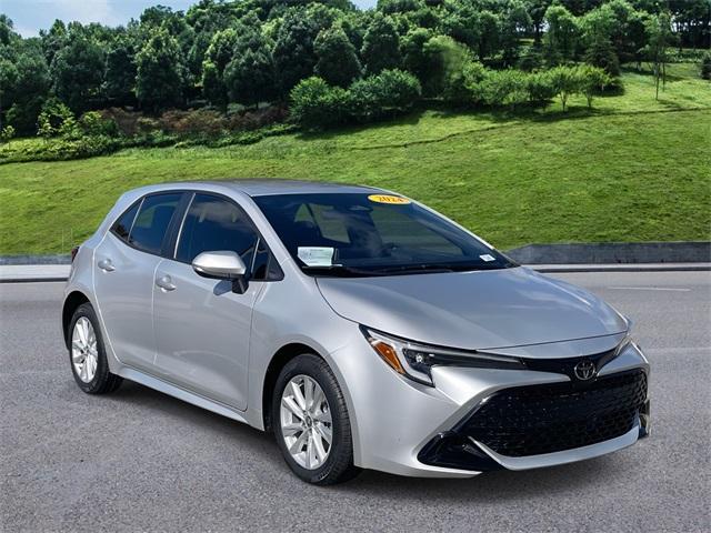 used 2024 Toyota Corolla Hatchback car, priced at $22,124