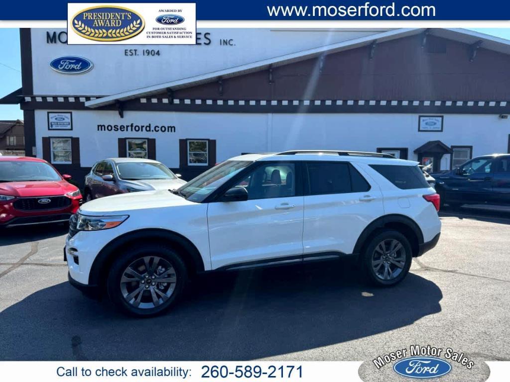 used 2023 Ford Explorer car, priced at $33,500
