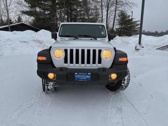 used 2020 Jeep Wrangler Unlimited car, priced at $23,497