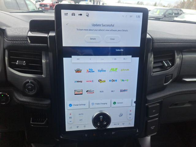 new 2025 Ford F-150 Lightning car, priced at $63,721