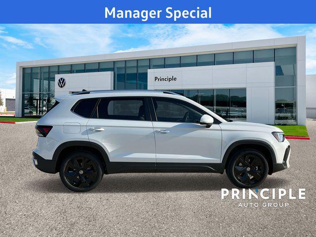 new 2025 Volkswagen Taos car, priced at $26,499