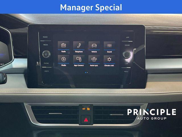 new 2025 Volkswagen Taos car, priced at $26,499