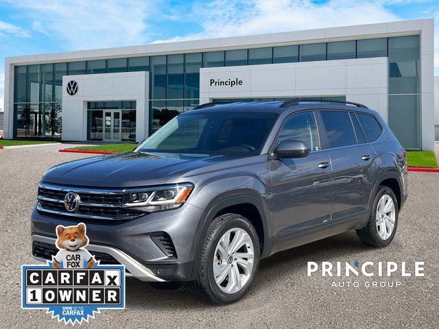 used 2021 Volkswagen Atlas car, priced at $23,830