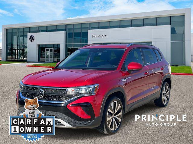 used 2023 Volkswagen Taos car, priced at $21,980