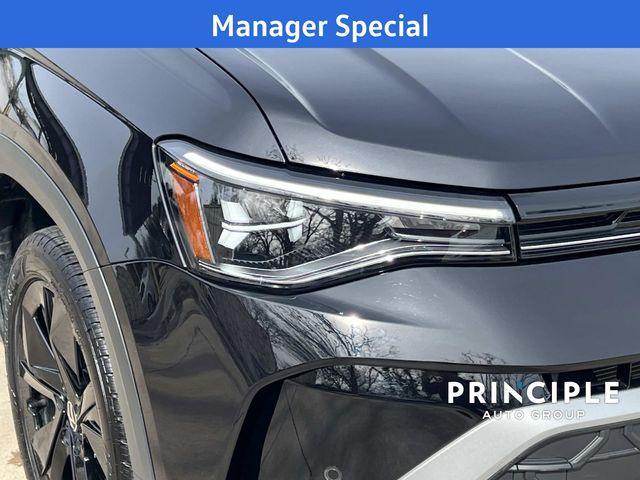 new 2025 Volkswagen Taos car, priced at $23,987