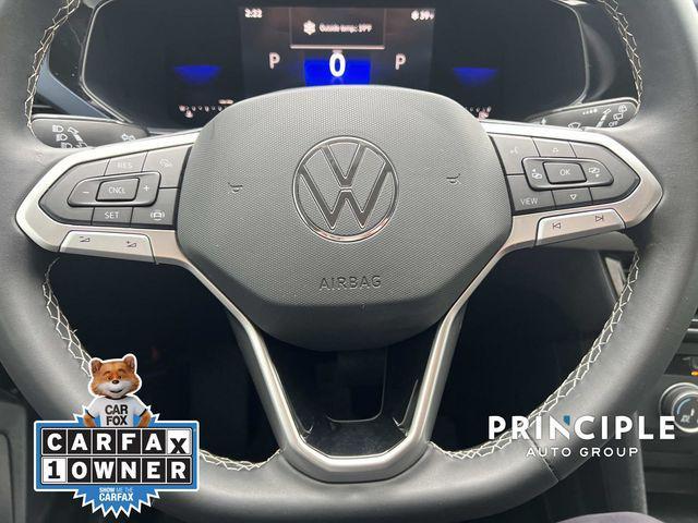 used 2022 Volkswagen Taos car, priced at $19,390