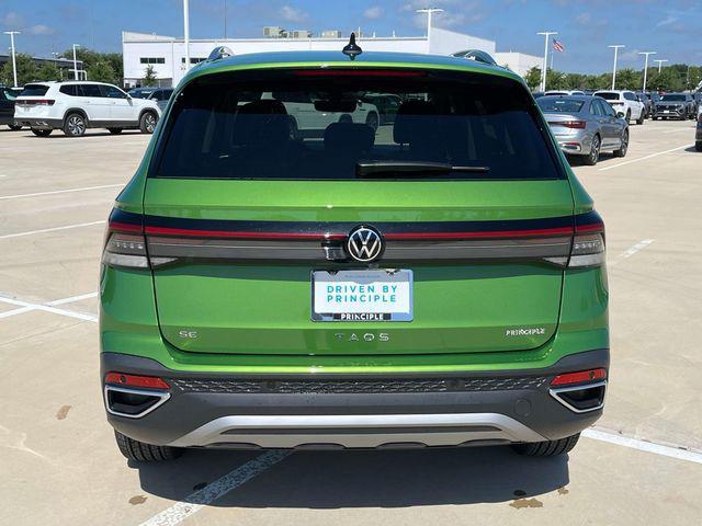 new 2025 Volkswagen Taos car, priced at $21,998
