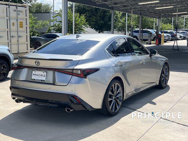 used 2023 Lexus IS 350 car, priced at $44,424