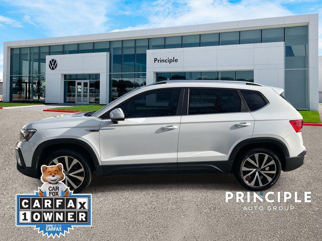 used 2023 Volkswagen Taos car, priced at $21,534