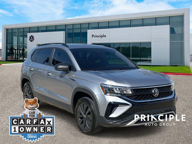 used 2024 Volkswagen Taos car, priced at $19,690