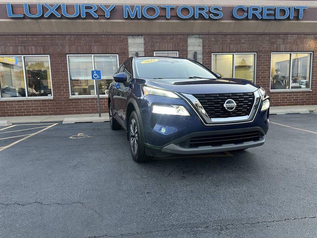 used 2021 Nissan Rogue car, priced at $17,629