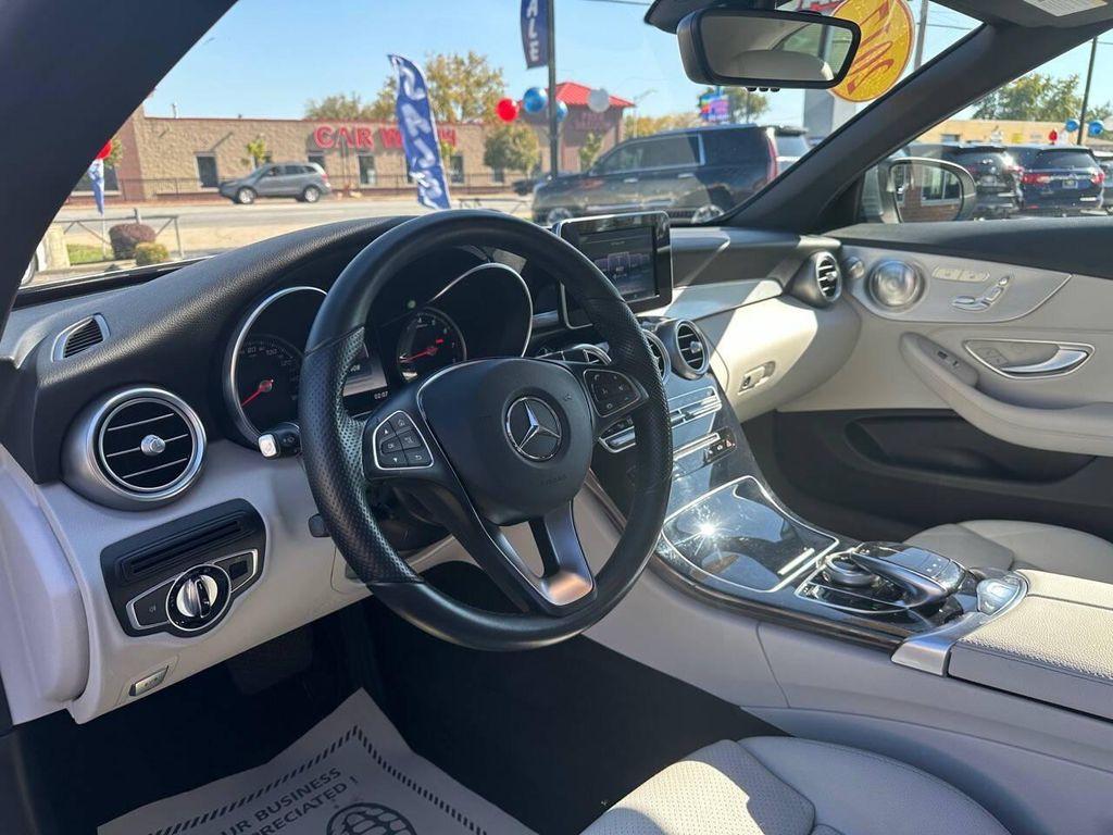 used 2017 Mercedes-Benz C-Class car, priced at $26,131