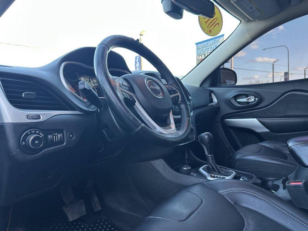 used 2018 Jeep Cherokee car, priced at $9,693