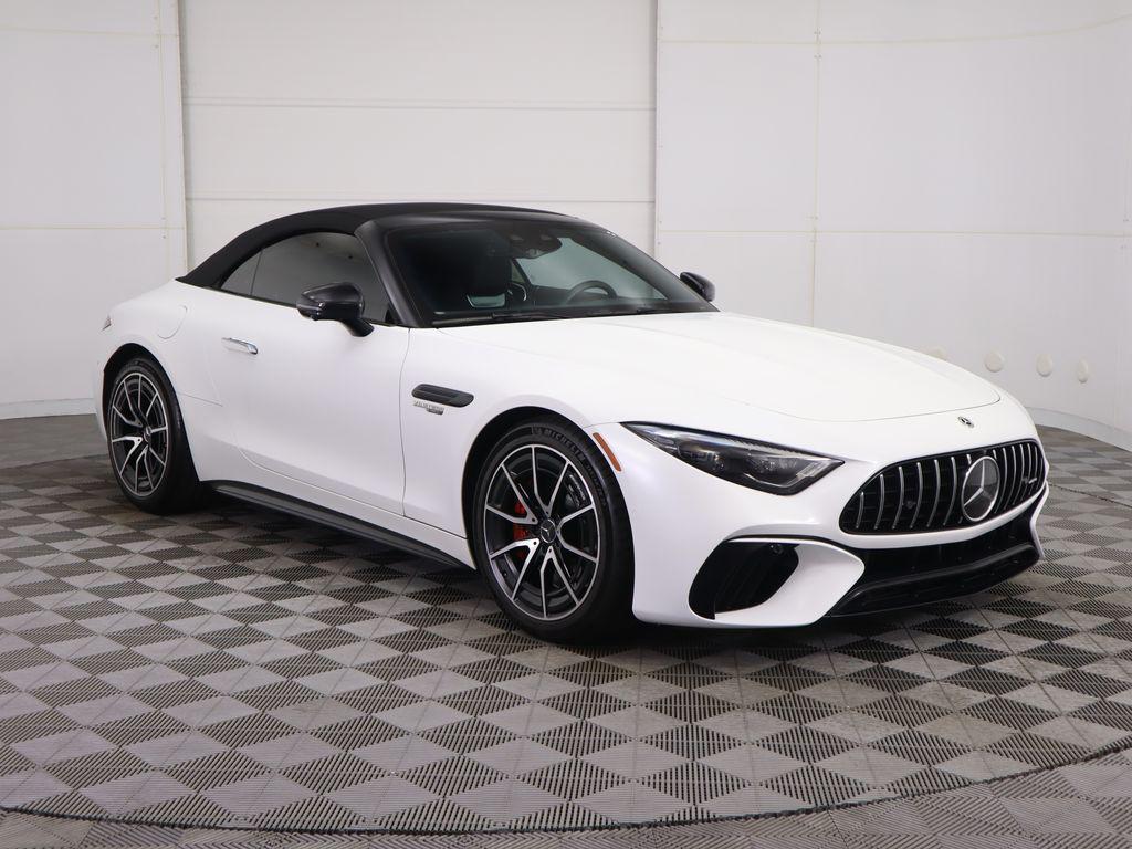 used 2022 Mercedes-Benz AMG SL 55 car, priced at $81,932