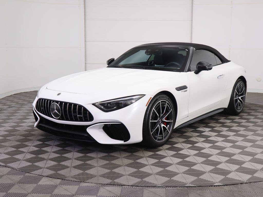used 2022 Mercedes-Benz AMG SL 55 car, priced at $81,932