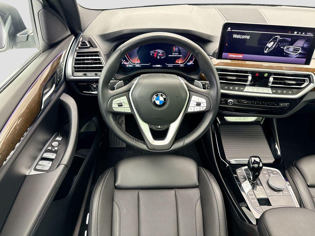 used 2022 BMW X3 car, priced at $30,647