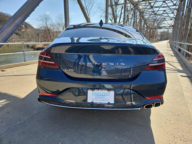 used 2023 Genesis G70 car, priced at $27,989