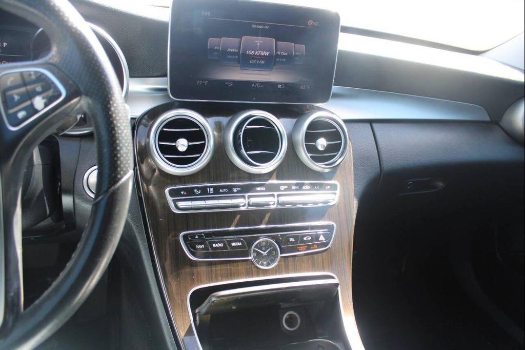 used 2018 Mercedes-Benz C-Class car, priced at $12,999