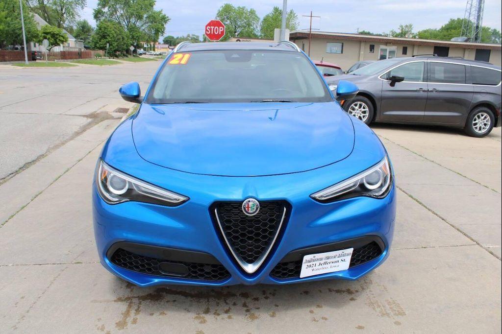 used 2021 Alfa Romeo Stelvio car, priced at $17,800