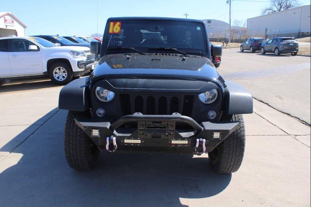 used 2016 Jeep Wrangler Unlimited car, priced at $10,999