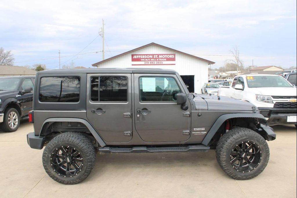 used 2018 Jeep Wrangler JK Unlimited car, priced at $16,900
