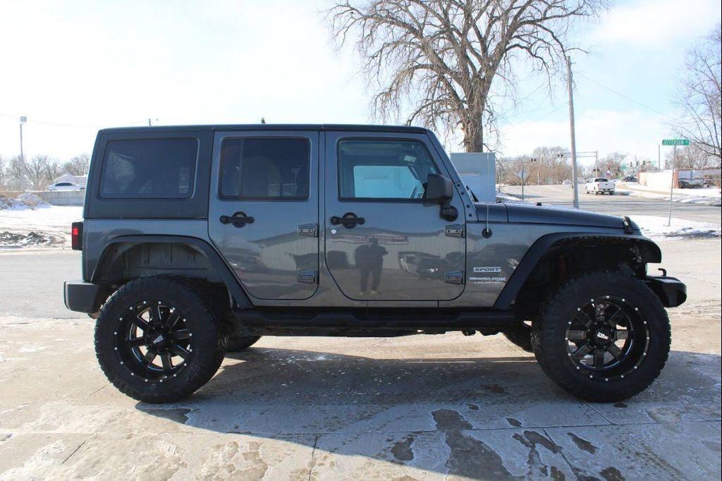 used 2018 Jeep Wrangler JK Unlimited car, priced at $16,900