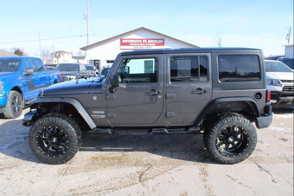 used 2018 Jeep Wrangler JK Unlimited car, priced at $16,900
