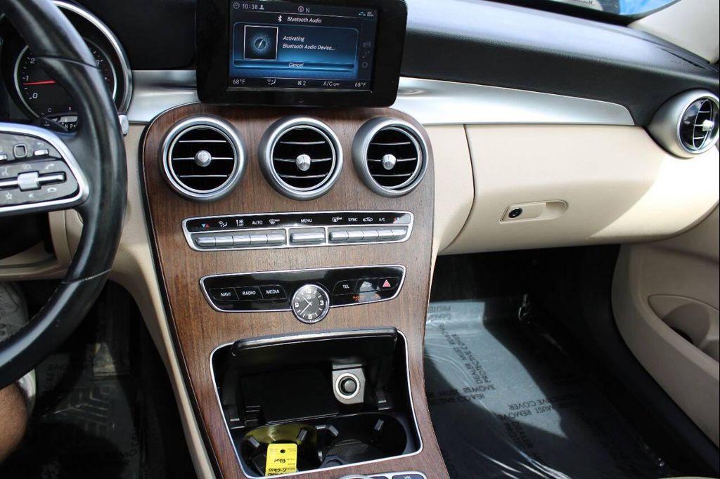 used 2019 Mercedes-Benz C-Class car, priced at $14,999
