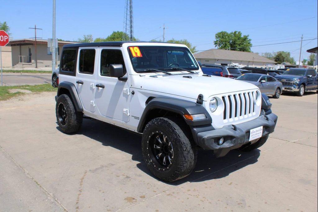 used 2019 Jeep Wrangler Unlimited car, priced at $15,900