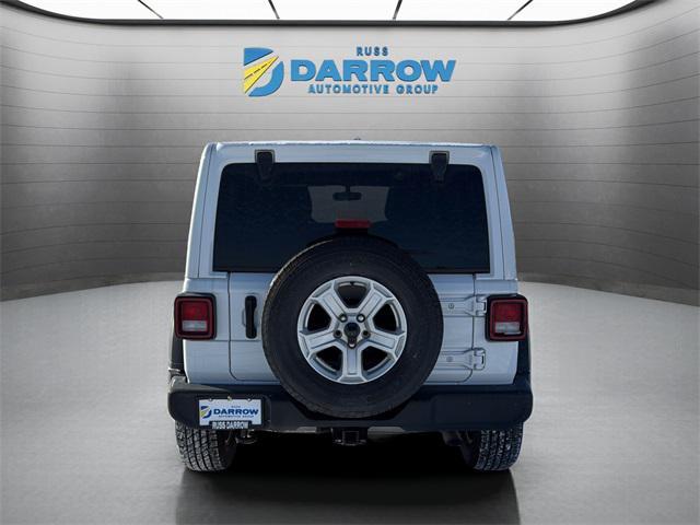 used 2021 Jeep Wrangler Unlimited car, priced at $22,777