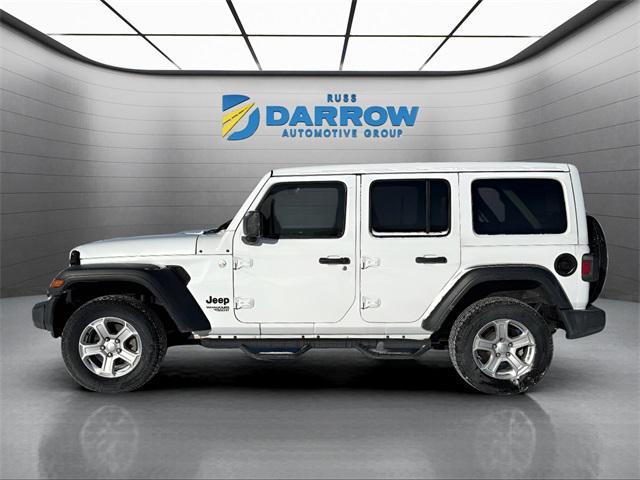 used 2021 Jeep Wrangler Unlimited car, priced at $22,777